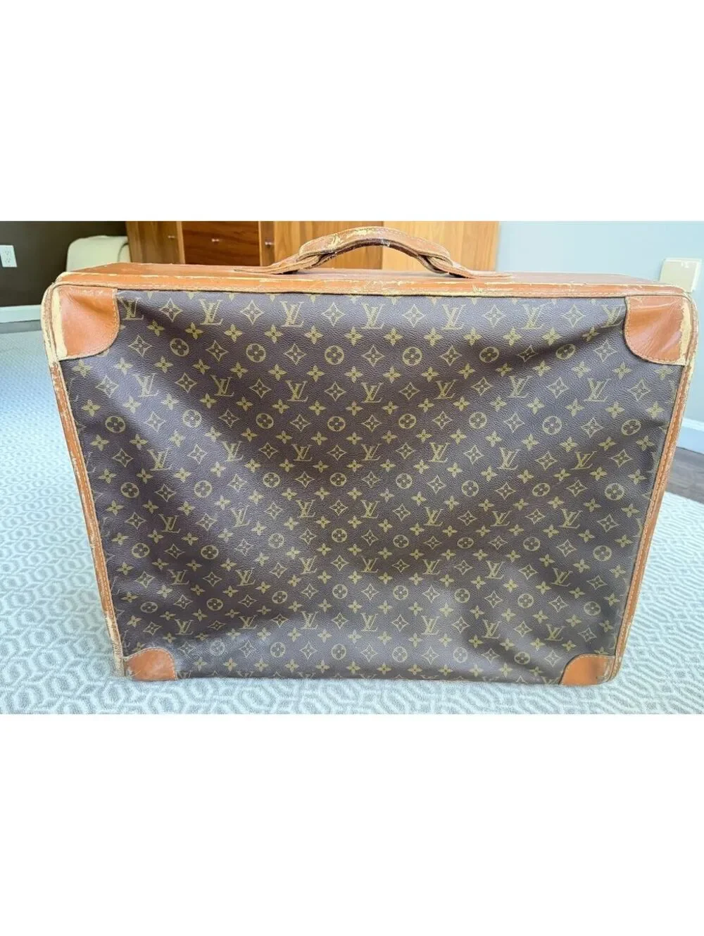 Vintage Louis Vuitton Monogram‎ Pullman 65 Softside Suitcase Luggage Bag